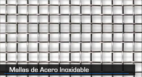 Entrar a Mallas de Acero Inoxidable